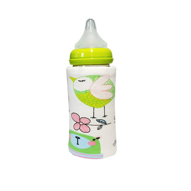 Portable Bottle Warmer Heater Travel Baby Kids Milk Water USB Cover Pouch SoftCL